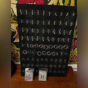 Body piercing jewelry mixed lot